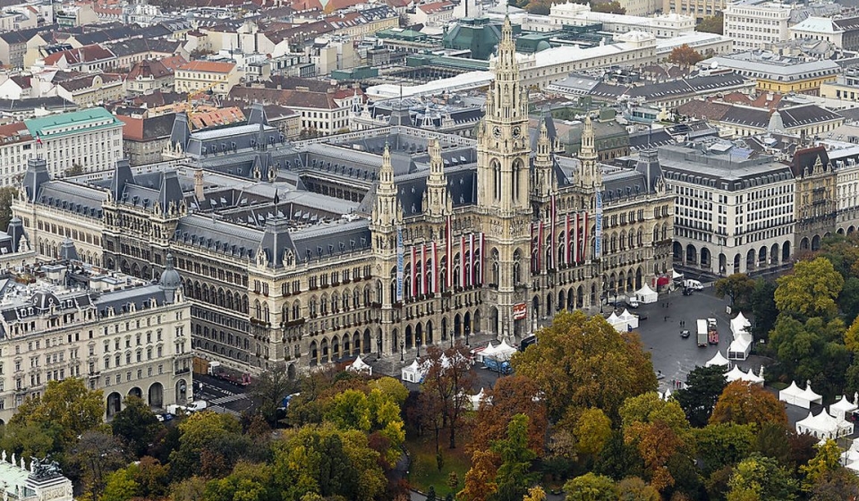 Rathaus - Predio da Prefeitura de Viena